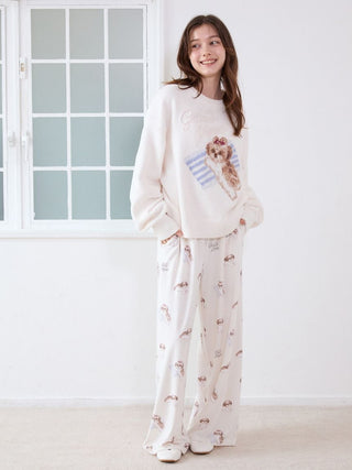 Shih Tzu Jacquard Pullover