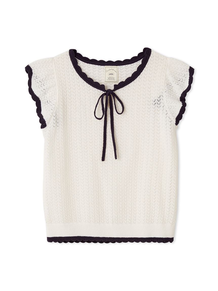 Crochet Knit Pullover