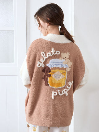 Baby Moco Honey Bear Cardigan