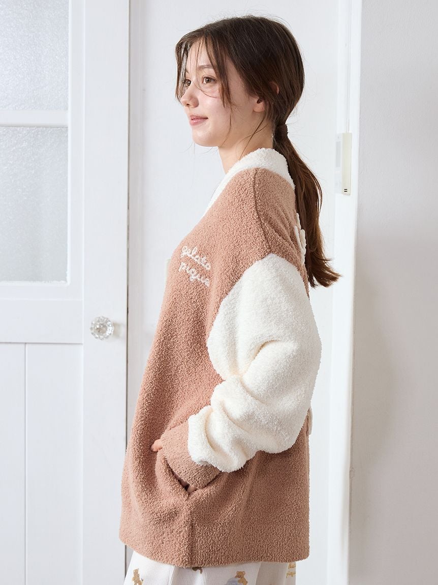 Baby Moco Honey Bear Cardigan