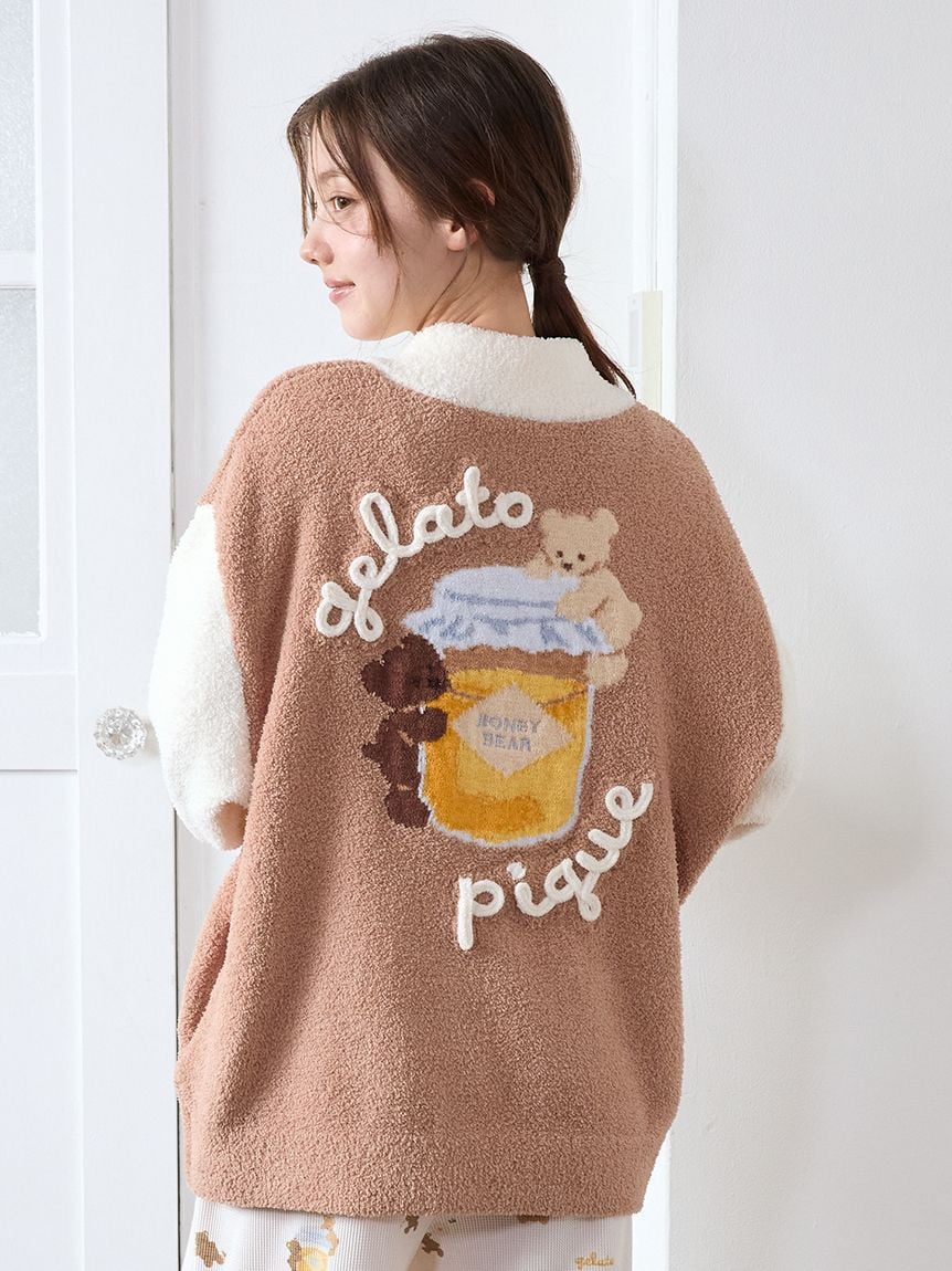 Baby Moco Honey Bear Cardigan