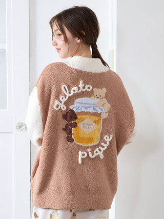 Baby Moco Honey Bear Cardigan