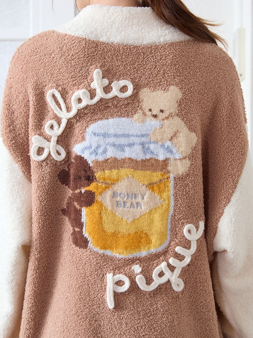 Baby Moco Honey Bear Cardigan