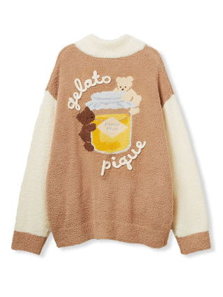 Baby Moco Honey Bear Cardigan