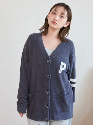 Smoothie Line Jacquard Cardigan