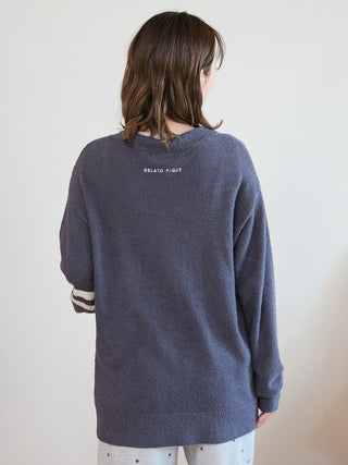 Smoothie Line Jacquard Cardigan