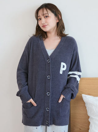 Smoothie Line Jacquard Cardigan