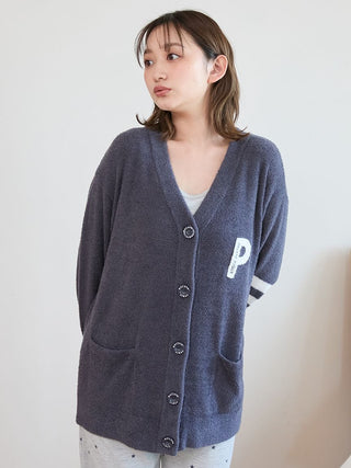 Smoothie Line Jacquard Cardigan