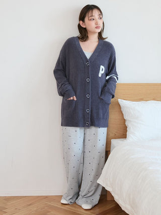 Smoothie Line Jacquard Cardigan