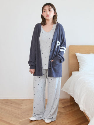 Smoothie Line Jacquard Cardigan