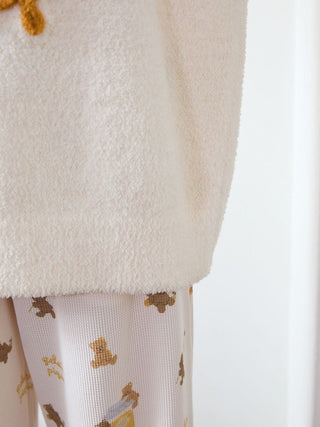 Baby Moco Honey Bear Jacquard Pullover