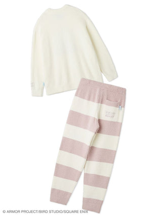 [Dragon Quest] Women’s Baby Moco Pullover & Striped Long Pants Set