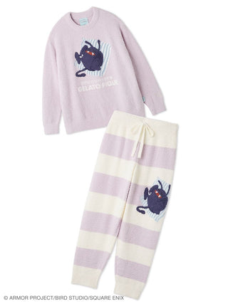 [Dragon Quest] Women’s Baby Moco Pullover & Striped Long Pants Set