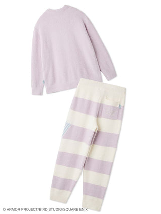 [Dragon Quest] Women’s Baby Moco Pullover & Striped Long Pants Set