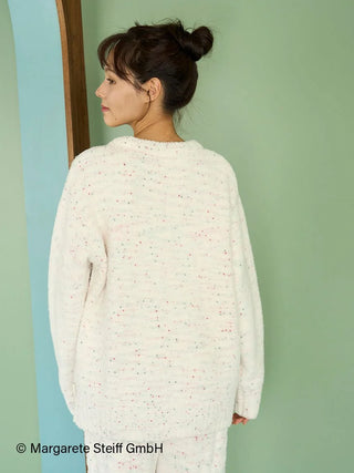 [Steiff] Powder 55PB Jacquard Pullover