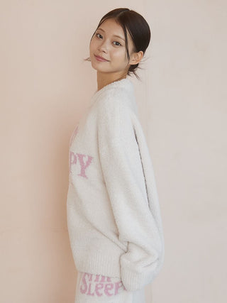 Powder Sleepy Logo Jacquard Pullover & Pants Set