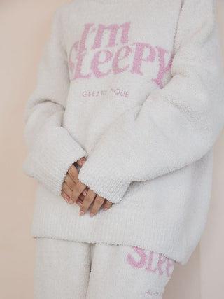 Powder Sleepy Logo Jacquard Pullover & Pants Set