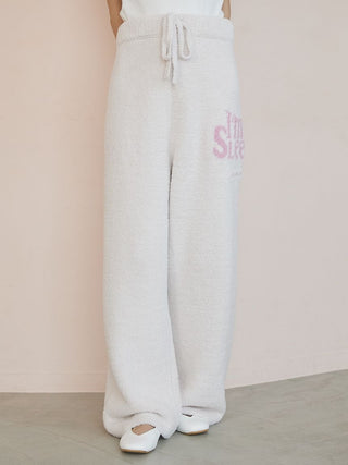 Powder Sleepy Logo Jacquard Pullover & Pants Set