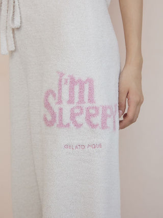 Powder Sleepy Logo Jacquard Pullover & Pants Set