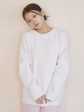 Colorful Powder Pullover & Baby Moco Rib Knit Pants Set