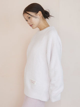 Colorful Powder Pullover & Baby Moco Rib Knit Pants Set