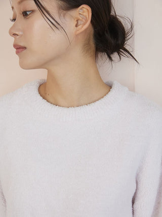 Colorful Powder Pullover & Baby Moco Rib Knit Pants Set