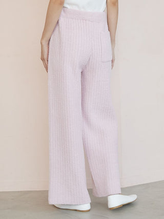 Colorful Powder Pullover & Baby Moco Rib Knit Pants Set