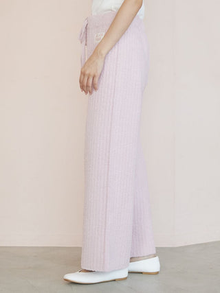 Colorful Powder Pullover & Baby Moco Rib Knit Pants Set