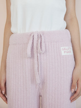 Colorful Powder Pullover & Baby Moco Rib Knit Pants Set