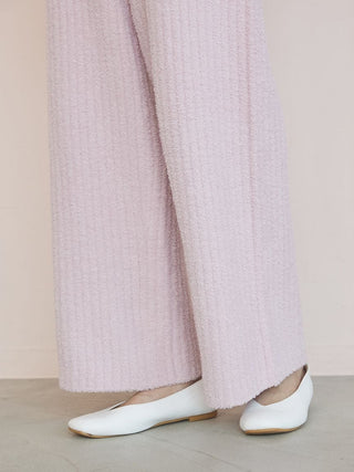 Colorful Powder Pullover & Baby Moco Rib Knit Pants Set