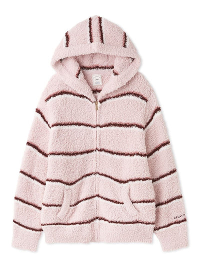 Gelato Narrow Border Hoodie gelato pique