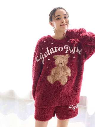 [HOLIDAY] Gelato Snow Bear Jacquard Pullover