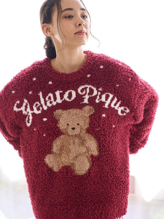 [HOLIDAY] Gelato Snow Bear Jacquard Pullover