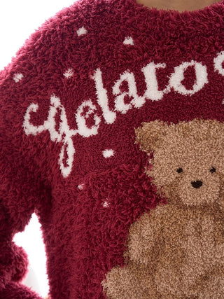 [HOLIDAY] Gelato Snow Bear Jacquard Pullover
