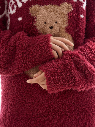 [HOLIDAY] Gelato Snow Bear Jacquard Pullover
