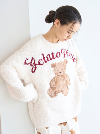 [HOLIDAY] Gelato Snow Bear Jacquard Pullover