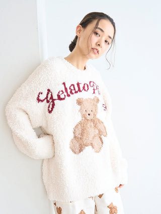 [HOLIDAY] Gelato Snow Bear Jacquard Pullover