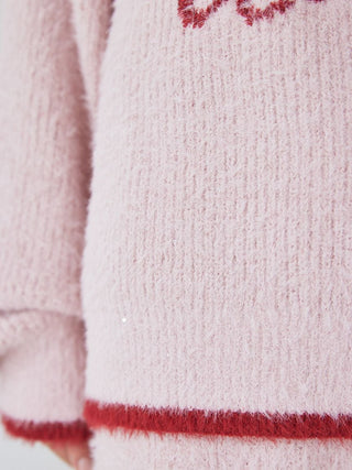 [HOLIDAY] Glittering Feather Pullover