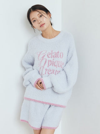 [HOLIDAY] Glittering Feather Pullover