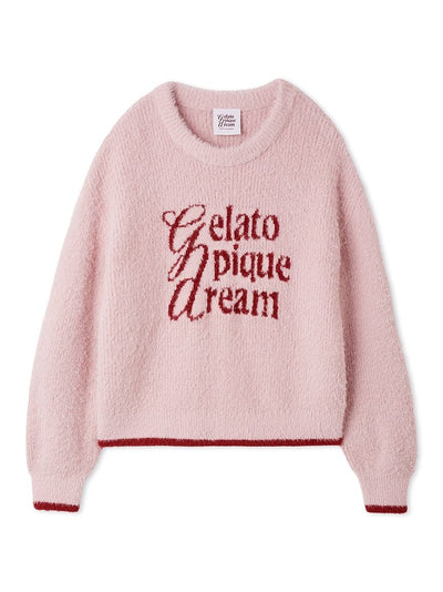 [HOLIDAY] Glittering Feather Pullover gelato pique