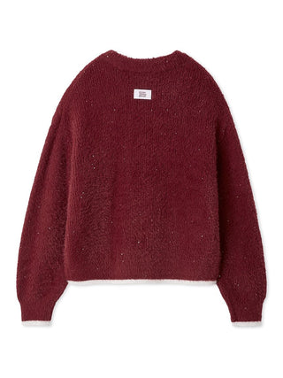 [HOLIDAY] Glittering Feather Pullover