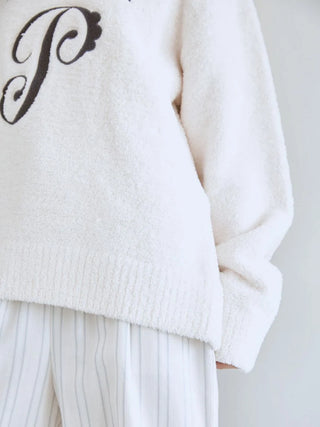 Powder Emblem Motif Pullover