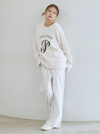 Powder Emblem Motif Pullover