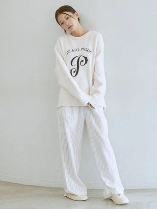 Powder Emblem Motif Pullover