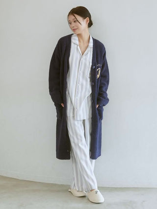 Powder Emblem Motif Cardigan