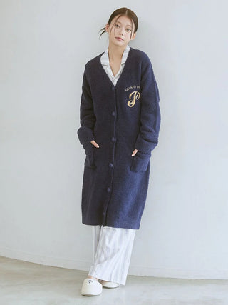 Powder Emblem Motif Cardigan