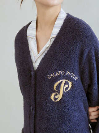 Powder Emblem Motif Cardigan