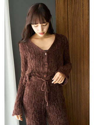 Feather Patterned Cardigan