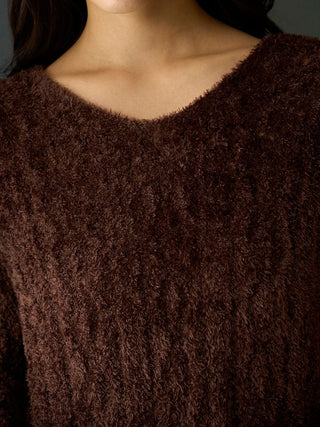 Feather Patterned Pullover