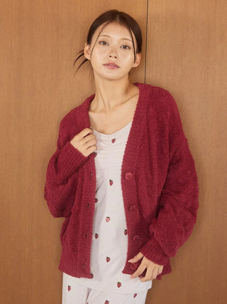 Patterned Knit Cardigan